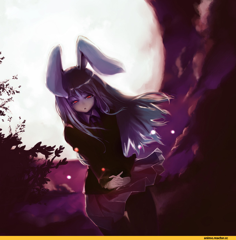 Touhou Project, Reisen Udongein Inaba, kanihira, Usagimimi, Animal Ears, Anime