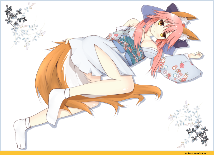 Kitsune, Неко, Anime Original, Animal Ears, Anime