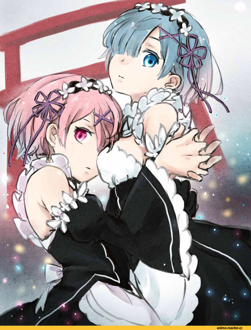 Re Zero Kara Hajimeru Isekai Seikatsu, Ram (Re Zero), Rem (re zero), Anime