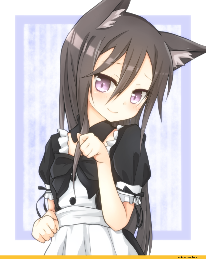 Kirito, Sword Art Online, Maid, nekomimi, Animal Ears, Anime