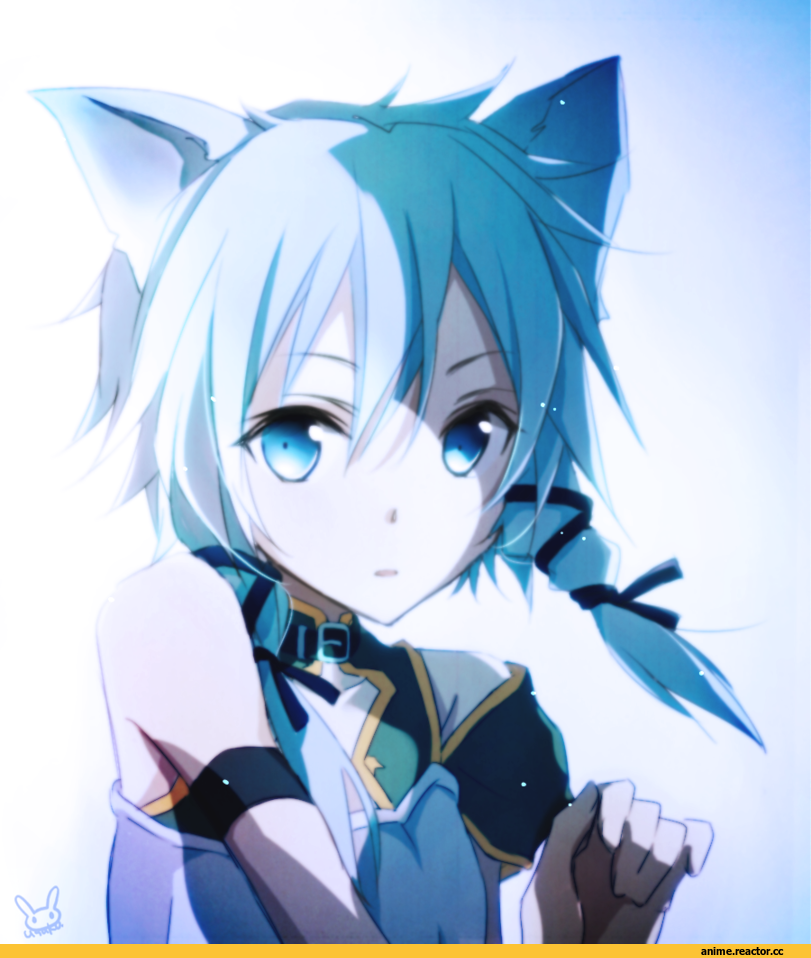 Sword Art Online, Shinon, nekomimi, Animal Ears, Anime
