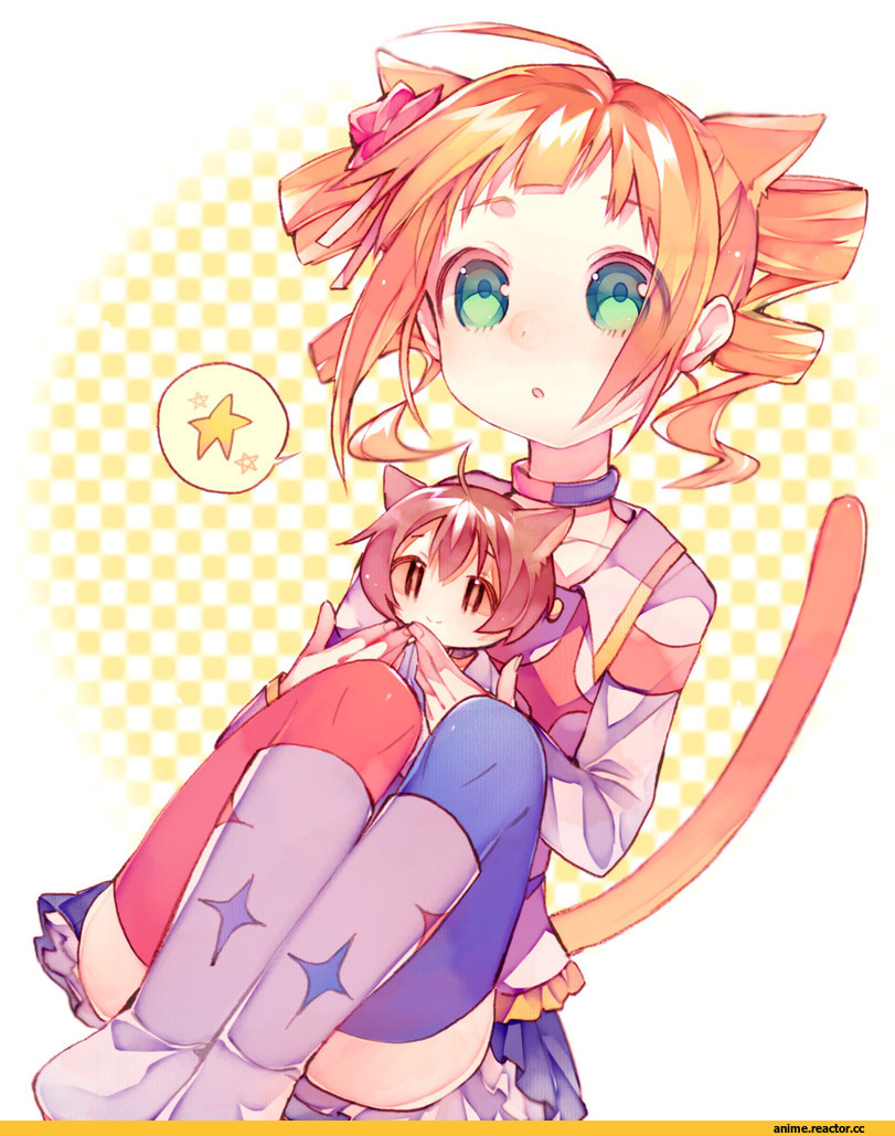 Idolmaster, neko, Animal Ears, Anime