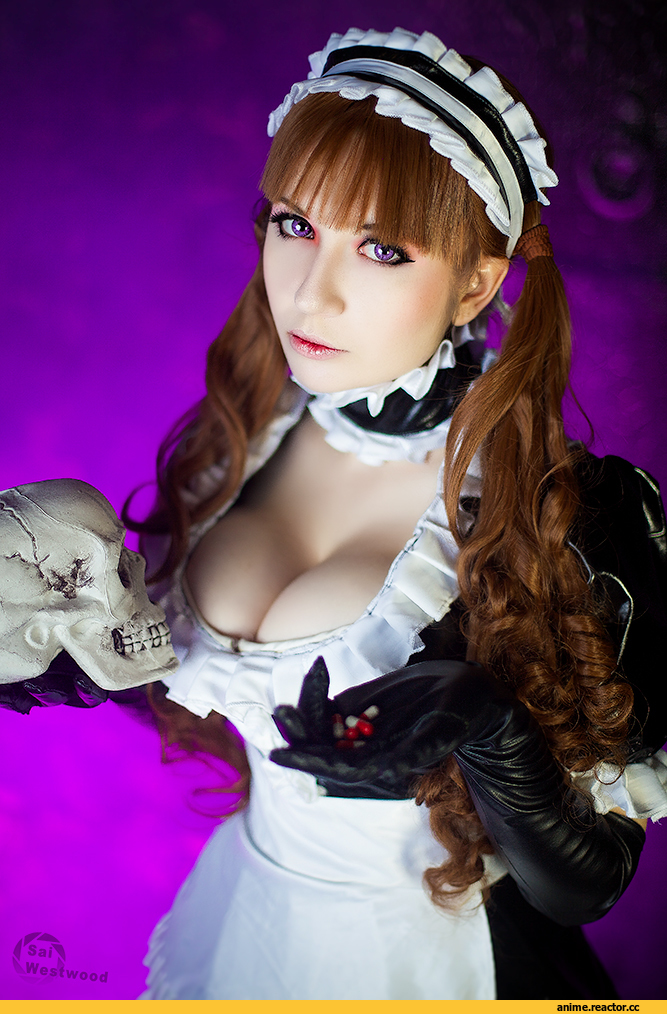 Anime Cosplay, Zone 00, Hanabusa, Maid, Anime