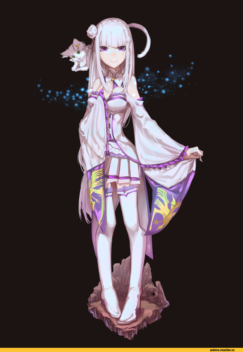 Re Zero Kara Hajimeru Isekai Seikatsu, Emilia (re zero), Anime