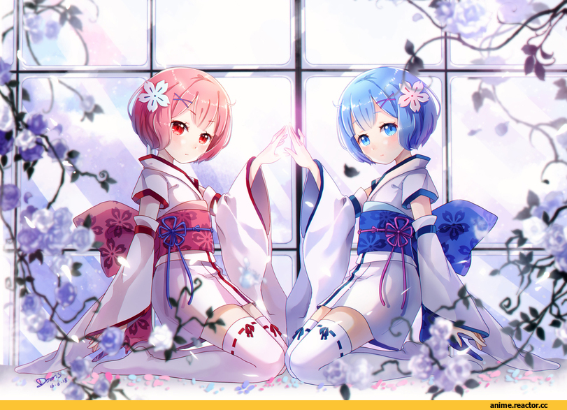 Rem (re zero), Re Zero Kara Hajimeru Isekai Seikatsu, Ram (Re Zero), dorris, Anime