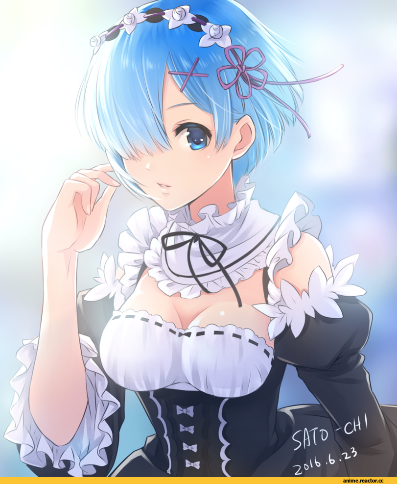 Rem (re zero), Re Zero Kara Hajimeru Isekai Seikatsu, satochi (1122), Anime