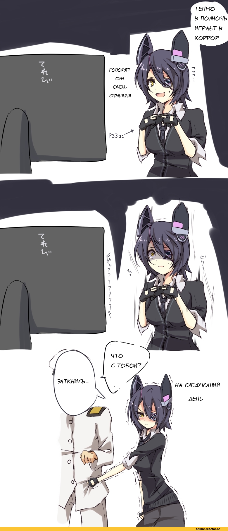 tenryuu (kantai collection), Kantai Collection, Admiral (Kantai Collection), Anime