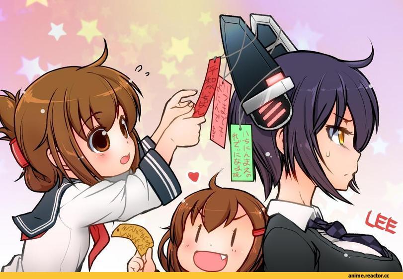 tenryuu (kantai collection), Kantai Collection, ikazuchi (kantai collection), Inazuma (Kantai Collection), Anime