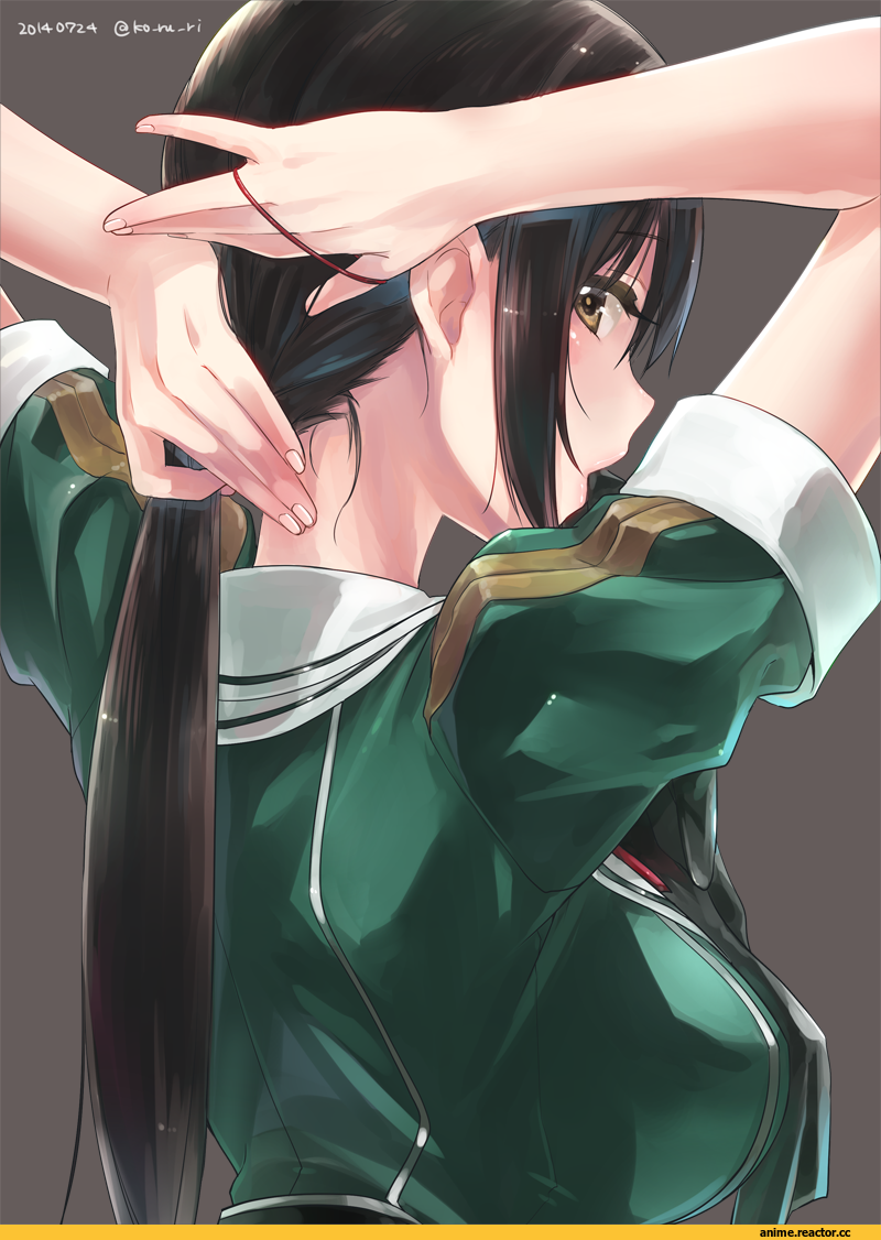 Chikuma (Kantai Collection), Kantai Collection, ko ru ri, Anime