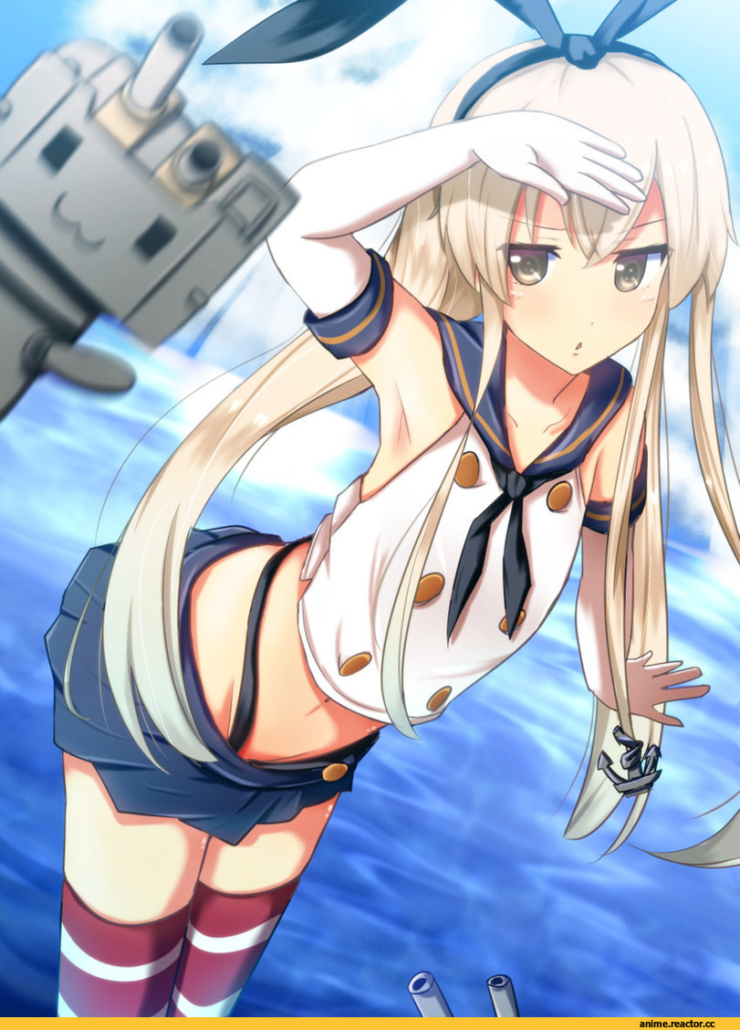 shimakaze (kantai collection), Kantai Collection, Anime