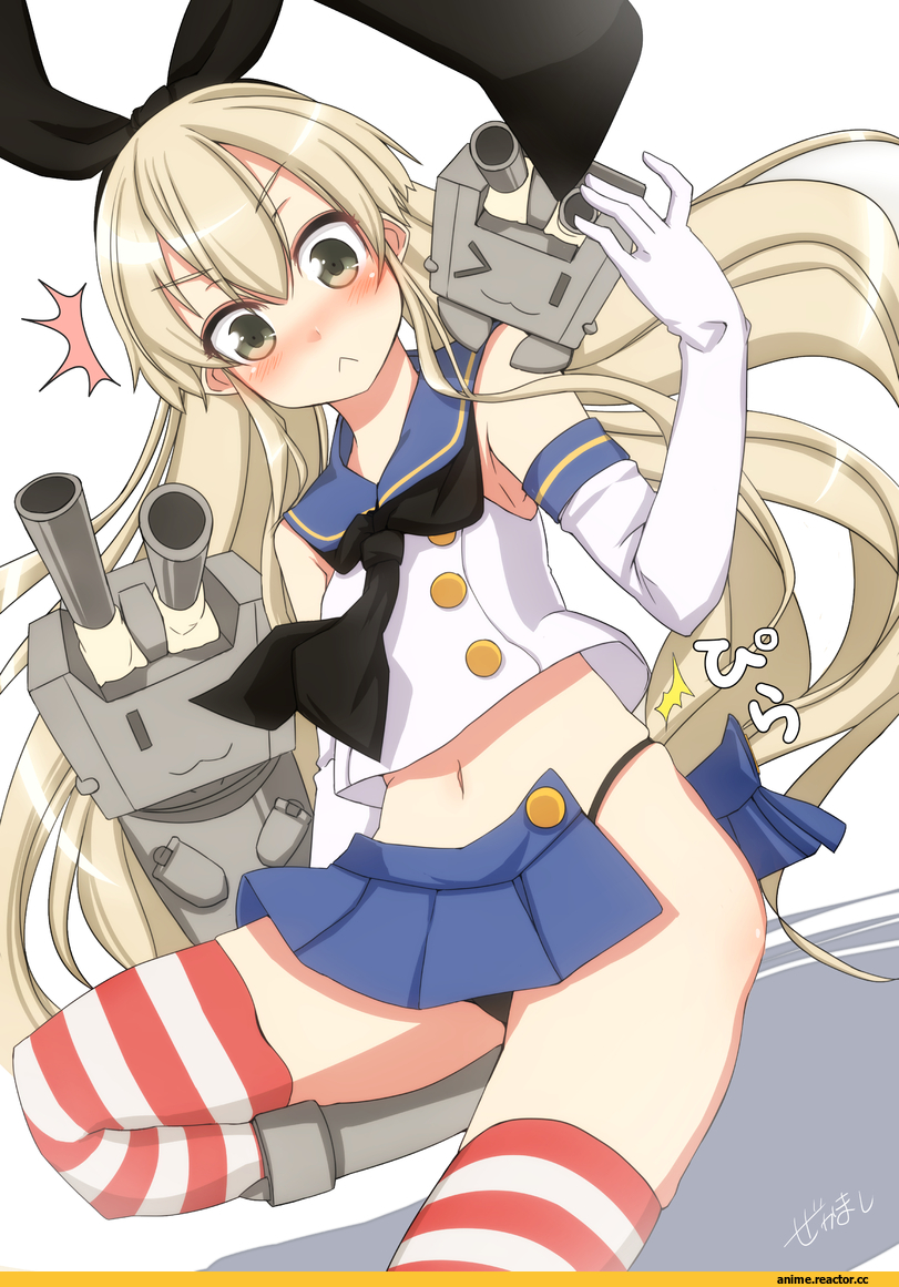 Shimakaze, Kantai Collection, Anime