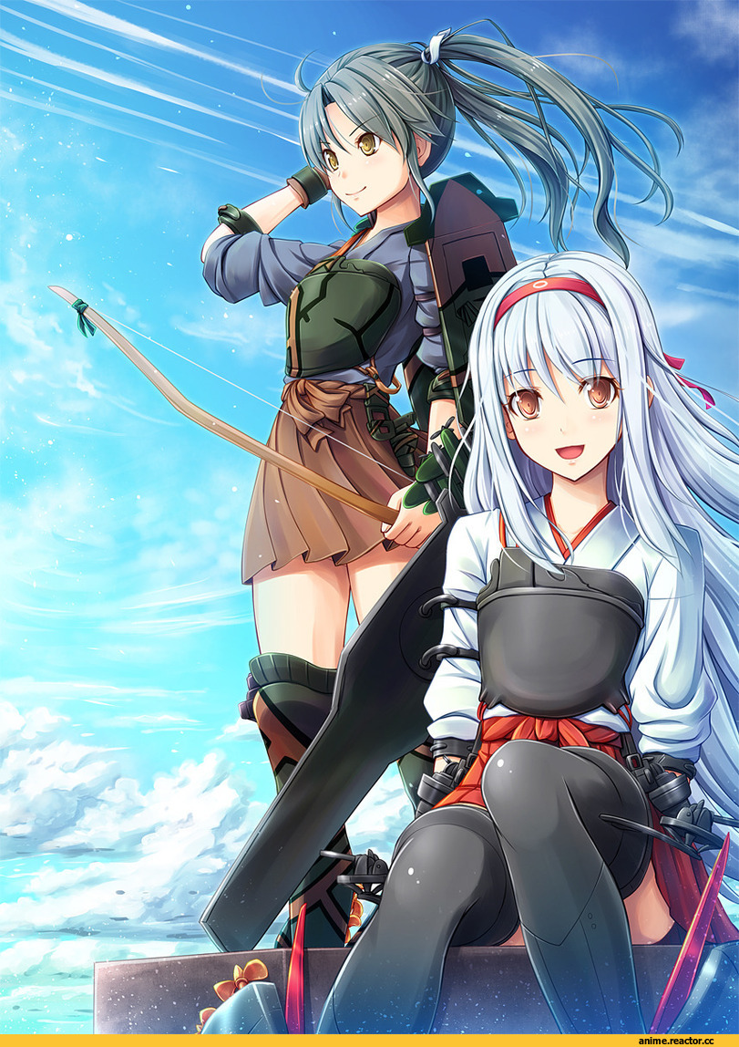 Kantai Collection, Zuikaku, Shoukaku, Anime