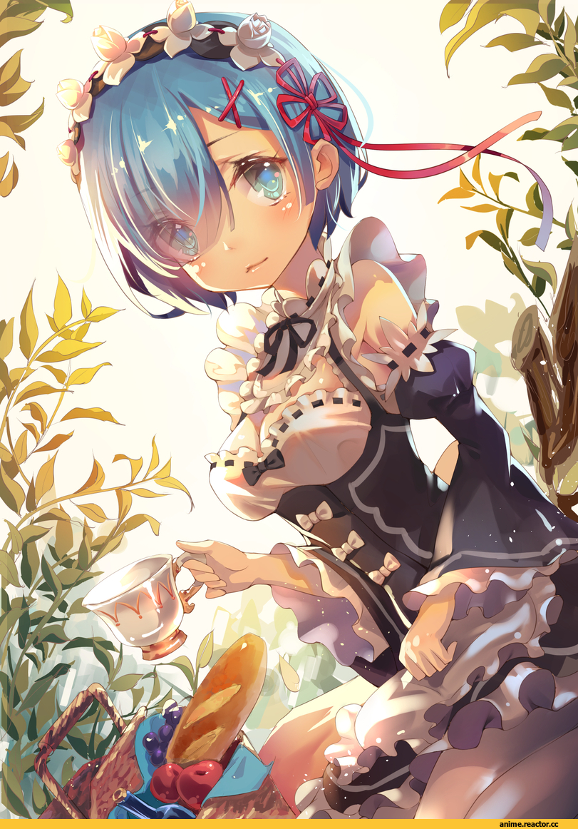 Re Zero Kara Hajimeru Isekai Seikatsu, Rem (re zero), elliv, Anime