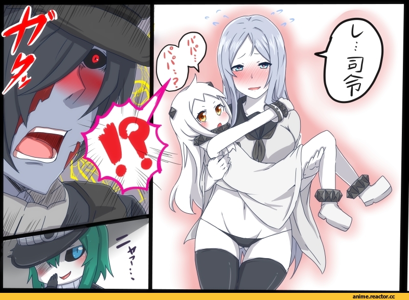 Kantai Collection, Abyssal Admiral, Female Abyssal Admiral, Northern Ocean Hime, Ta-class Battleship, Anime