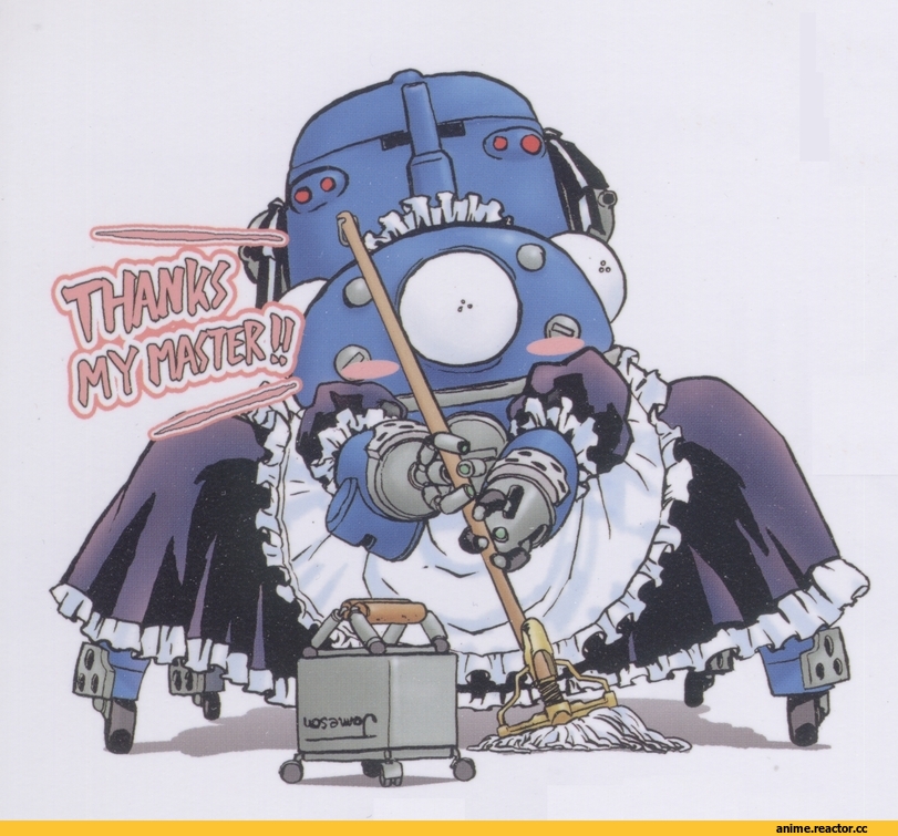Tachikoma, Ghost in the Shell, Maid, Anime