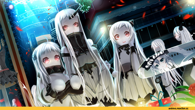 Kantai Collection, Northern Ocean Hime, Airfield Hime, Seaport Hime, Wo-Class Aircraft Carrier , Anime