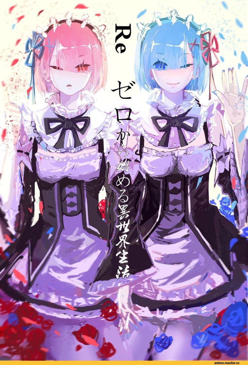 Re Zero Kara Hajimeru Isekai Seikatsu, Rem (re zero), Ram (Re Zero), Mayor, Anime