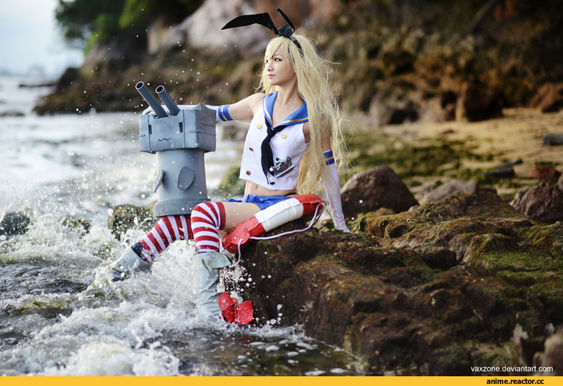 Anime Cosplay, #Cosplay, разное, shimakaze (kantai collection), Kantai Collection, Anime