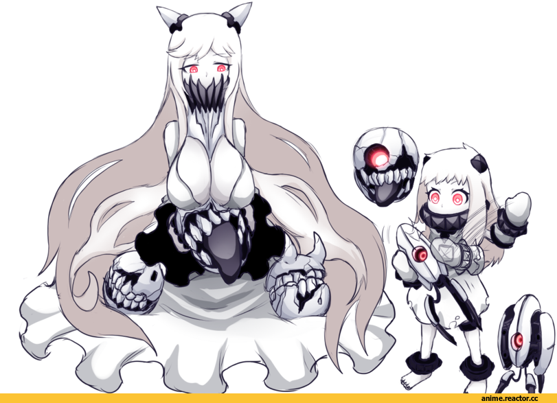 Kantai Collection, Portal, Игры, Northern Ocean Hime, Midway Hime, Anime