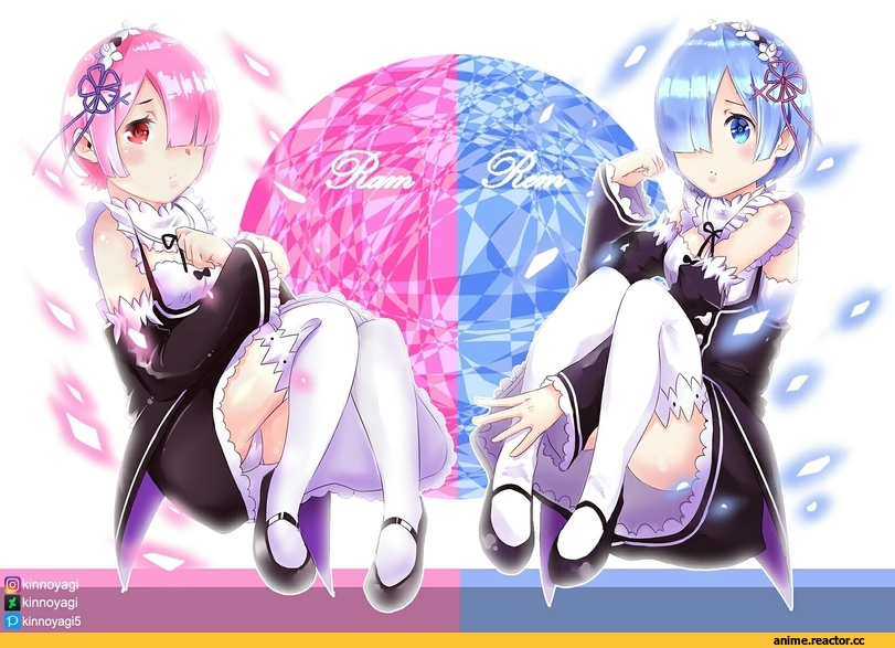 Re Zero Kara Hajimeru Isekai Seikatsu, Rem (re zero), kinnoyagi5, Anime