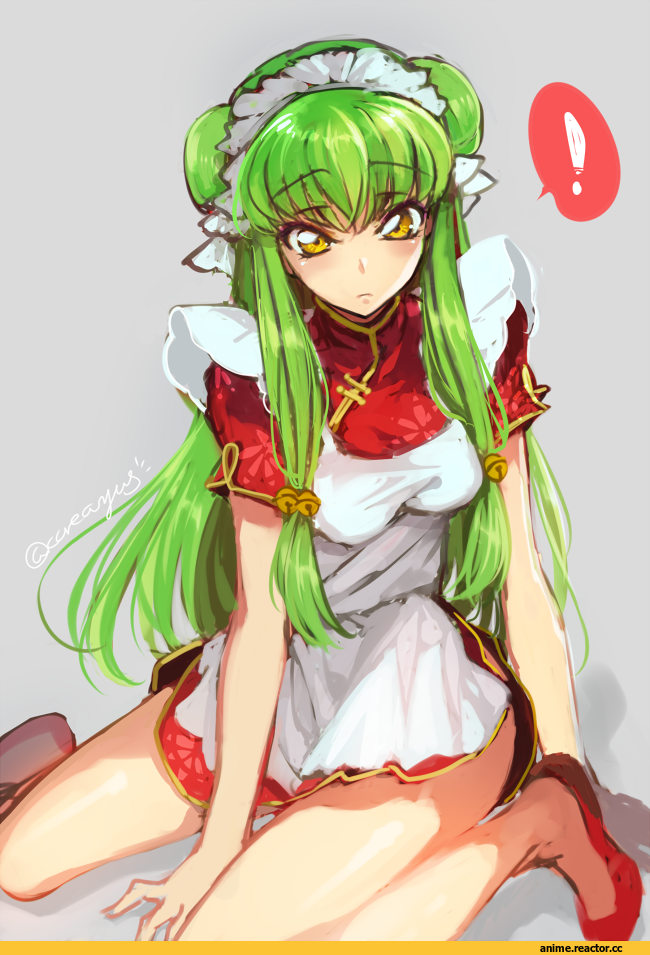 Creayus, Anime Art, CC, Code Geass, Ranma 1/2, Anime OldSchool, crossover, Maid, Anime