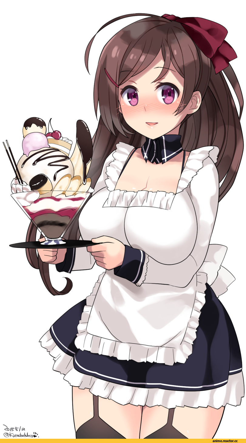 Mamiya (kantai collection), Kantai Collection, Maid, Anime