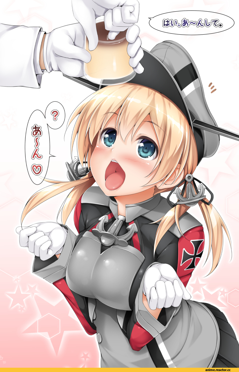 Prinz Eugen, Kantai Collection, Admiral (Kantai Collection), kokutou (kazuakifca), Anime