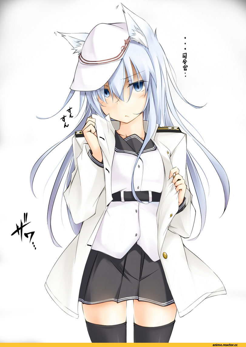 Hibiki (Kantai Collection), Kantai Collection, Animal Ears, Anime