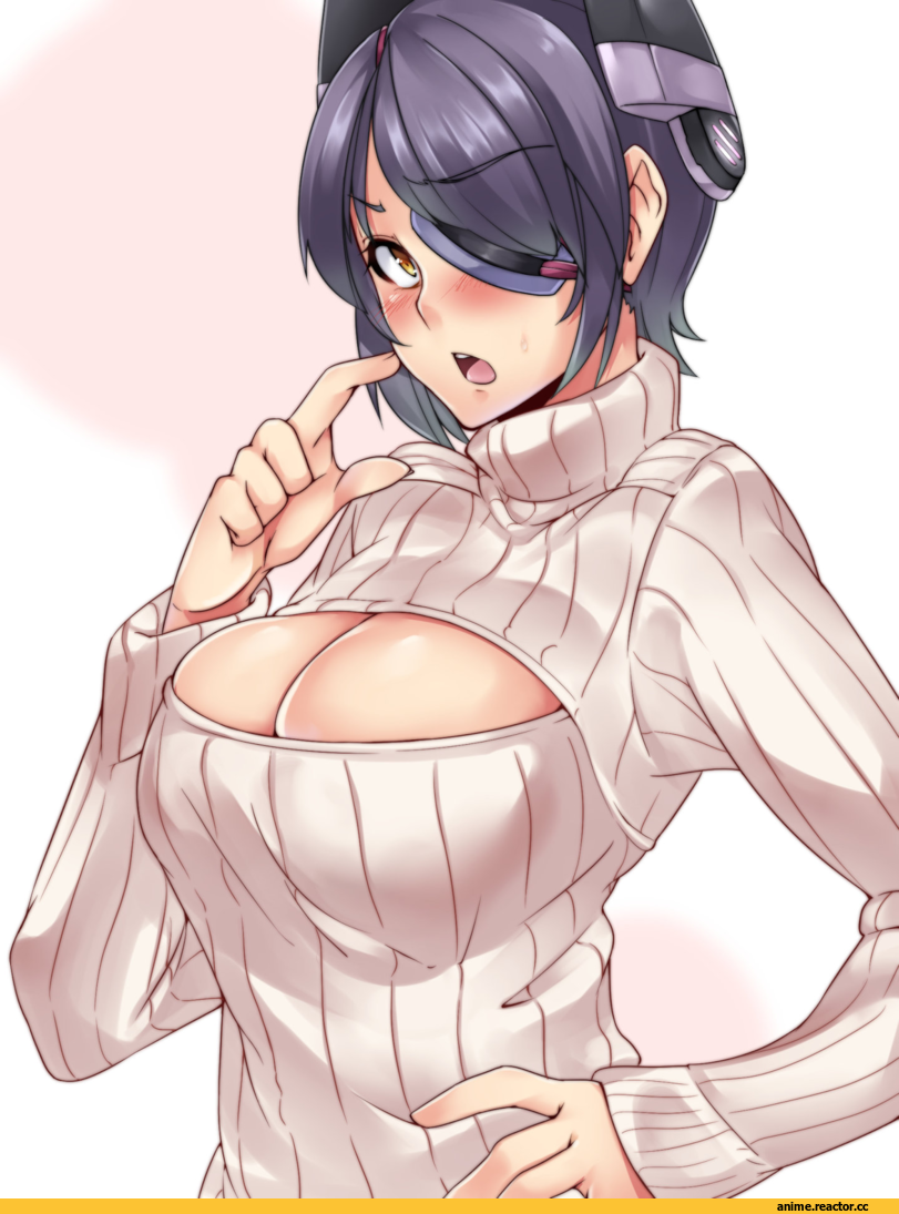 Open-Chest Sweater, Kantai Collection, tenryuu (kantai collection), Anime