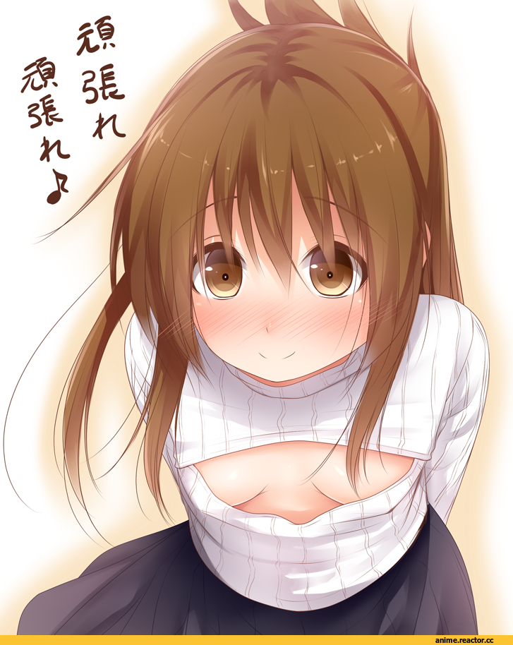 Kantai Collection, Inazuma (Kantai Collection), Open-Chest Sweater, Anime