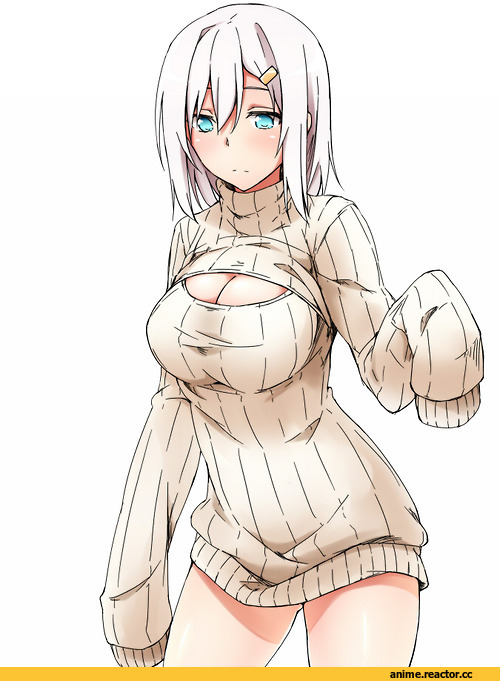 Kantai Collection, Open-Chest Sweater, Female Admiral (Kantai Collection), Anime