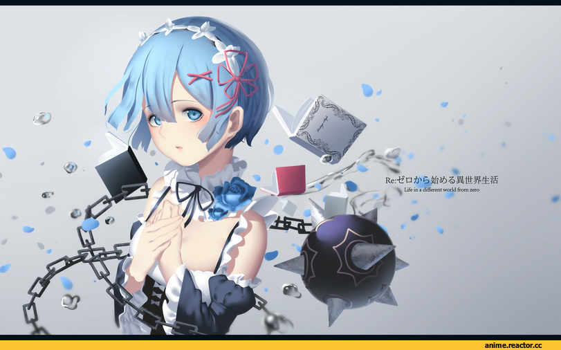 Rem (re zero), Re Zero Kara Hajimeru Isekai Seikatsu, HK (hk), Anime Art, Anime