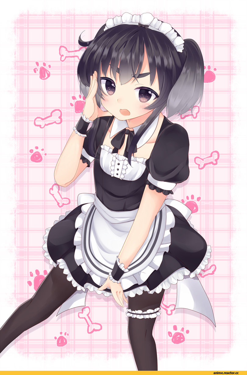 Kantai Collection, Tokitsukaze (Kantai Collection), Anime Art, Pixiv Id 3285396, Maid, Anime