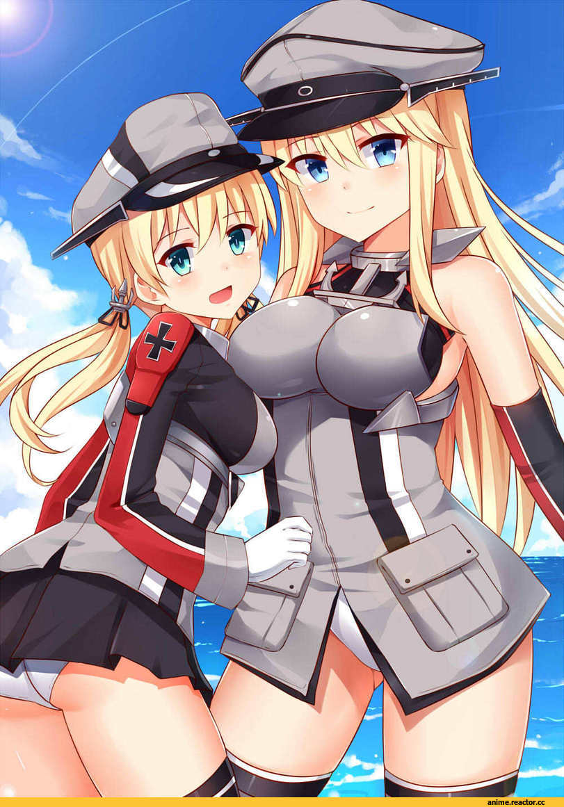 Kantai Collection, Bismarck (Kantai Collection), Prinz Eugen, Anime