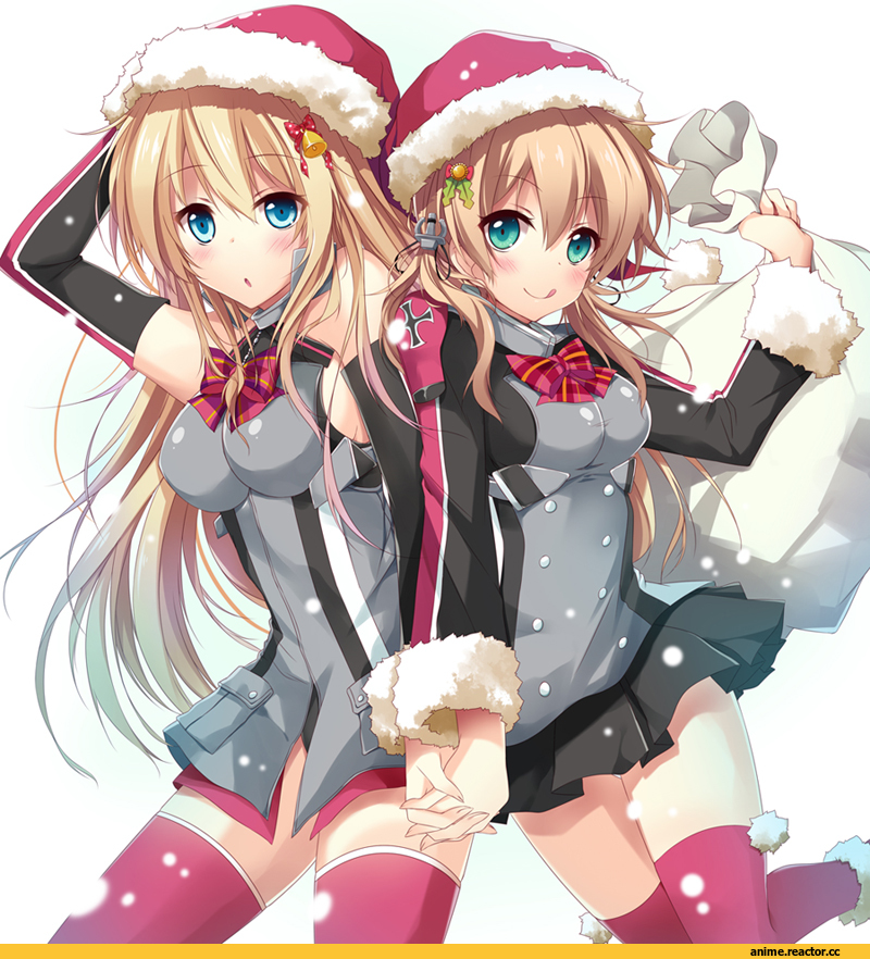 Prinz Eugen, Kantai Collection, Bismarck (Kantai Collection), Anime Christmas, Anime