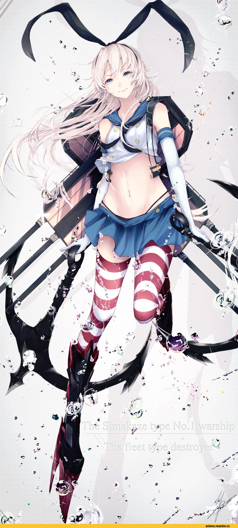 shimakaze (kantai collection), Kantai Collection, Anime Art, Anime