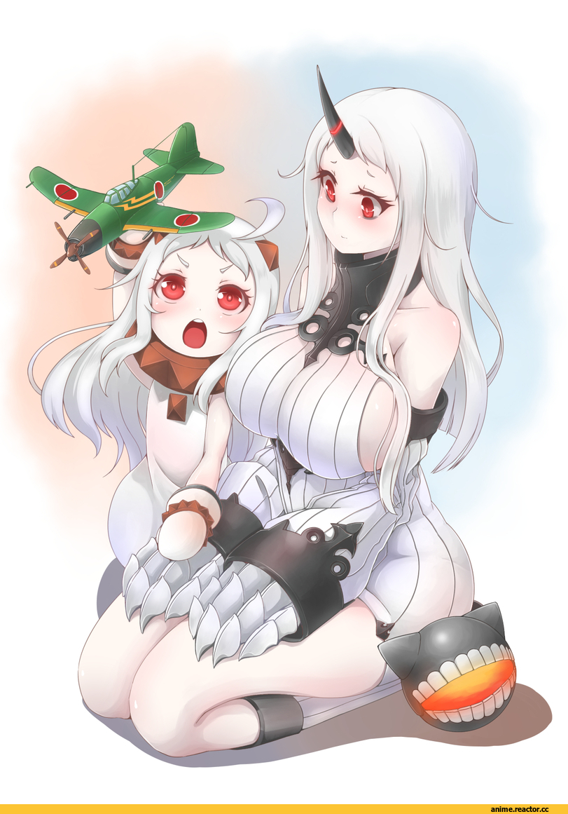 Northern Ocean Hime, Kantai Collection, Seaport Hime, Anime