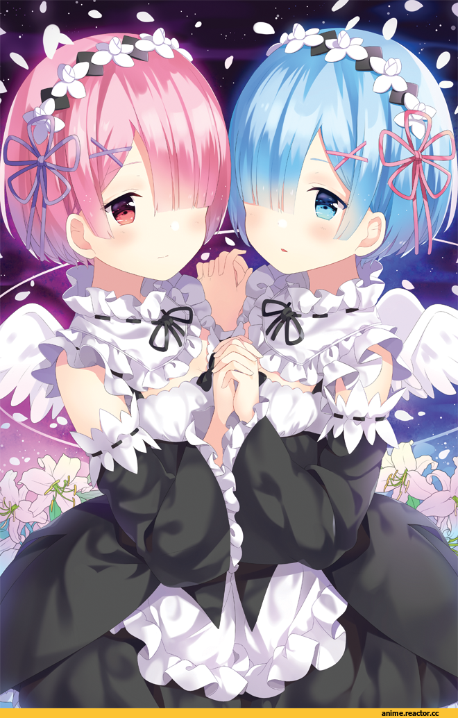 Rem (re zero), Re Zero Kara Hajimeru Isekai Seikatsu, Ram (Re Zero), Anime Art, hitsukuya, Anime