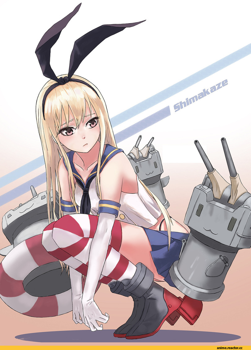 Shimakaze, Kantai Collection, Anime