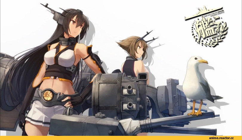 Nagato (Kantai Collection), Kantai Collection, Mutsu (Kantai Collection), screenshot, shizuma yoshinori, Anime