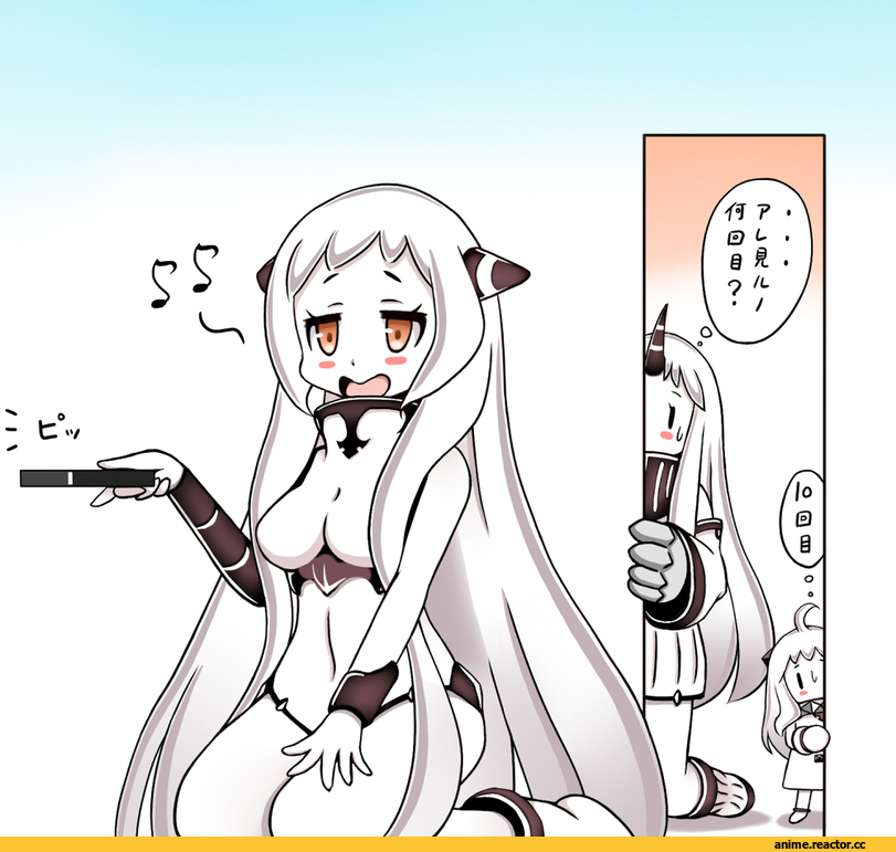 Northern Ocean Hime, Kantai Collection, Airfield Hime, Seaport Hime, Anime