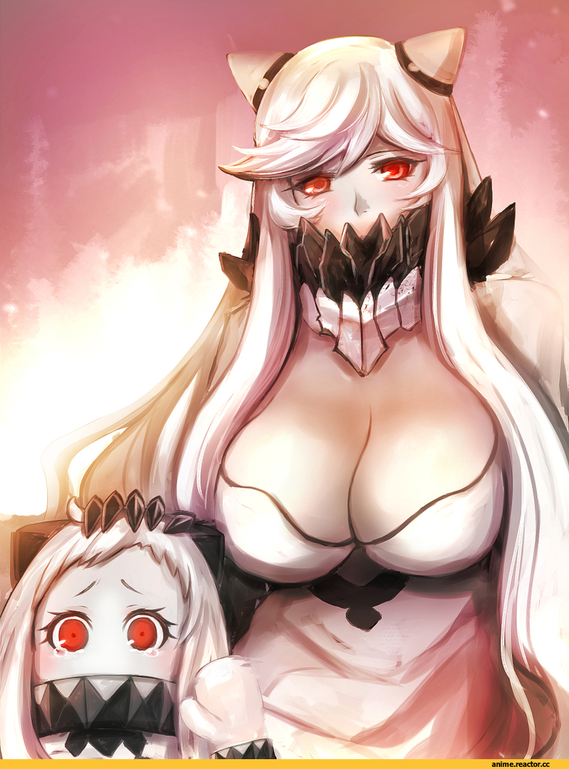 Kantai Collection, Northern Ocean Hime, Midway Hime, Untsue, Anime