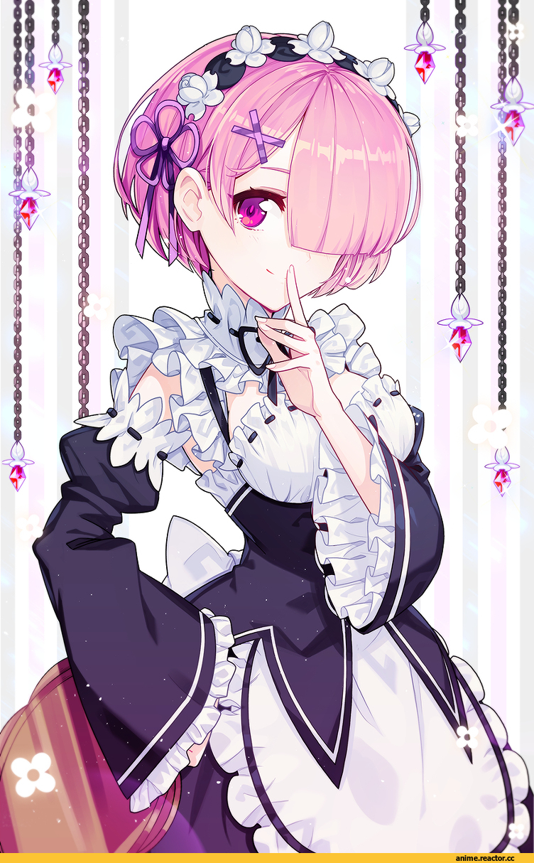 Re Zero Kara Hajimeru Isekai Seikatsu, Ram (Re Zero), Rem (re zero), hwansang, Anime