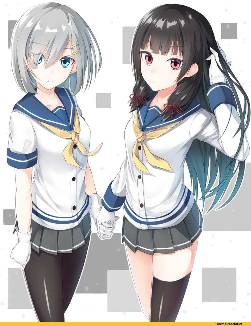 Hamakaze (Kantai Collection), Kantai Collection, Isokaze (Kantai Collection), Anime