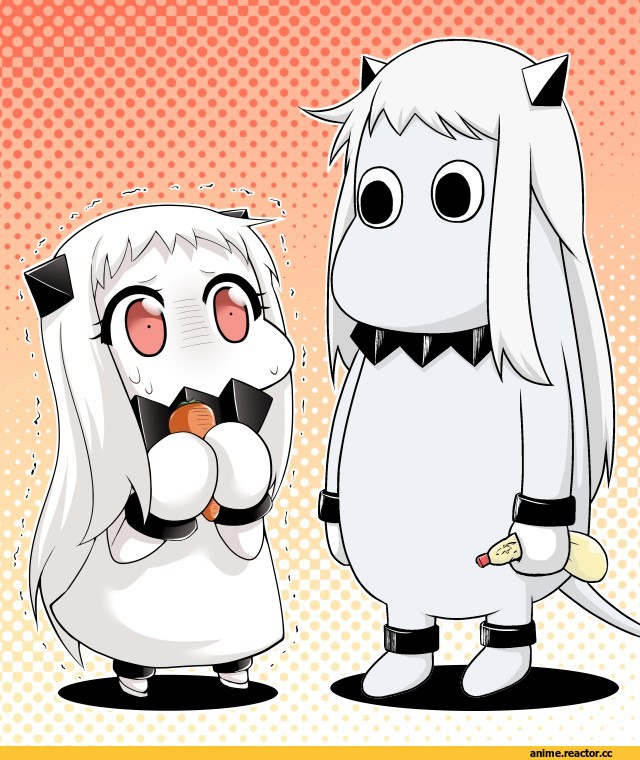 Northern Ocean Hime, Kantai Collection, Moomintroll, Anime