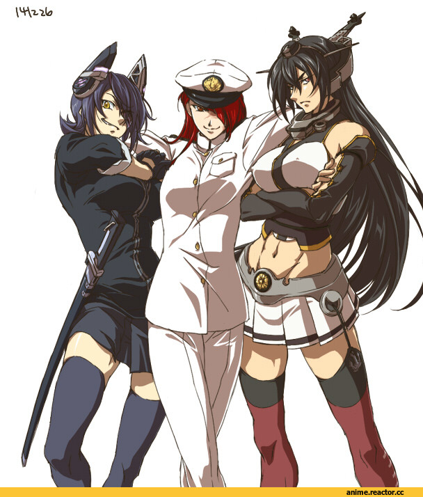 Kantai Collection, Female Admiral (Kantai Collection), Nagato (Kantai Collection), Tenryuu, Anime