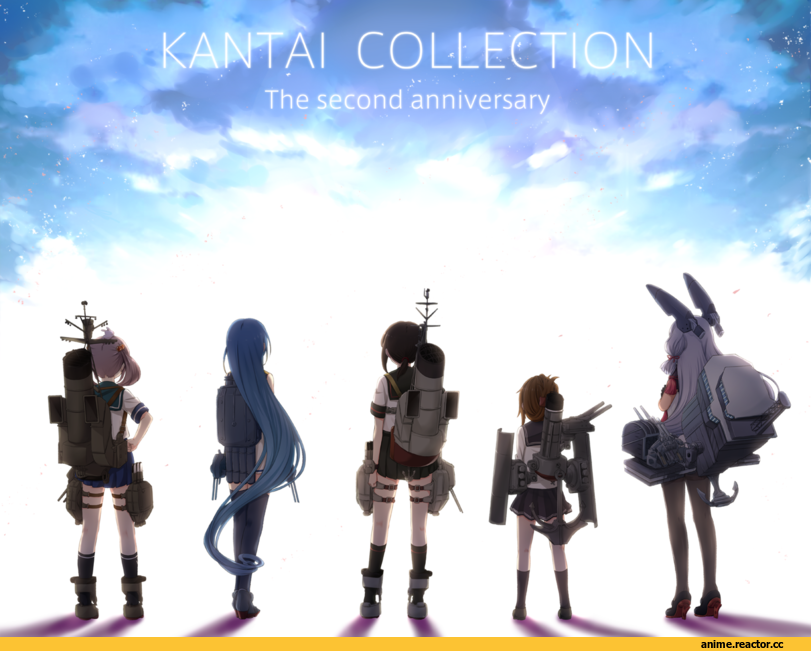Kantai Collection, Fubuki (Kantai Collection), Inazuma (Kantai Collection), Murakumo (Kantai Collection), Sazanami (Kantai Collection), Engiyoshi, Anime Art, Samidare, Anime
