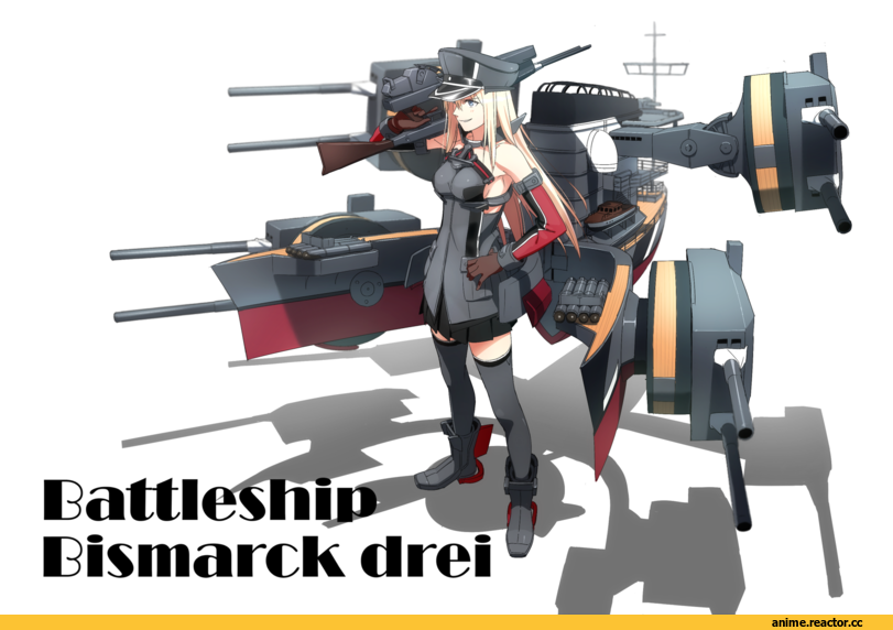 Bismarck (Kantai Collection), Kantai Collection, Anime Art, Kinosuke (Sositeimanoga), Anime