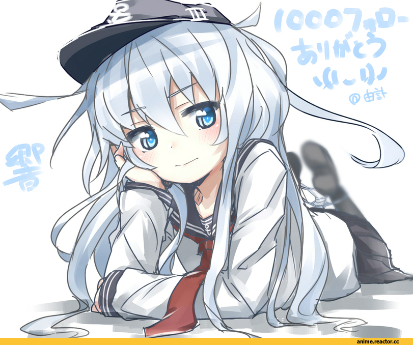 Hibiki (Kantai Collection), Kantai Collection, yufuissei0702, Anime