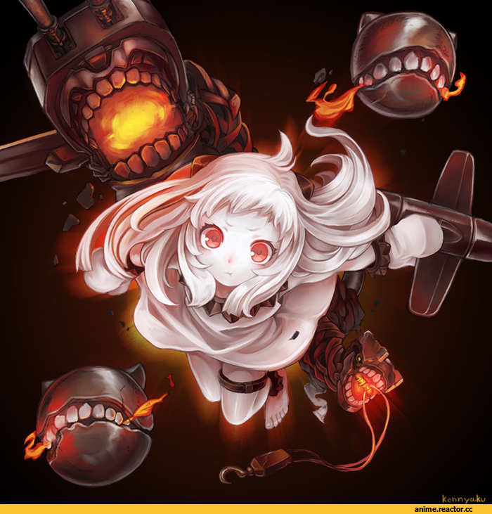 Kantai Collection, Northern Ocean Hime, Anime Art, konnyaku (kk-monmon), Shinkaisei-kan, Anime